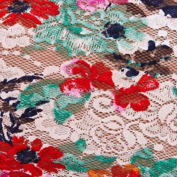 ๐ Pink Floral Lace Cheeky Panty NWT Torrid 3 3X 22 24 New! - Picture 4 of 7